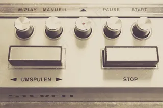 磁带，设备，磁带，立体声，录音，模拟