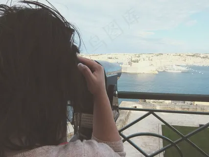 头发,秀发,美女,人物特写,海洋,假期观景台之旅