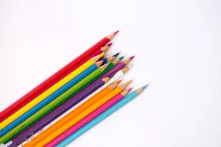 色彩，彩色铅笔，设计，创意，装饰