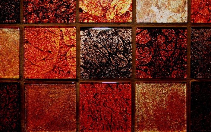 瓷砖，小，秋天的颜色，丰富，闪亮，设计