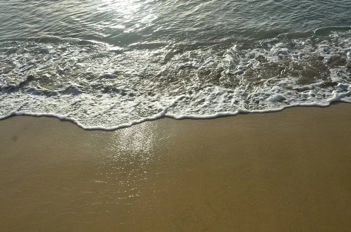 海，风景，剪影