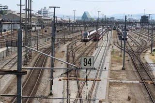 火车，火车站，铁路，轨道，交通，似乎