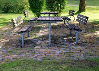 座位，长凳，银行，桌子，休息处，休息