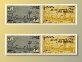 比塞塔，钞票，货币，银行，钱，现金