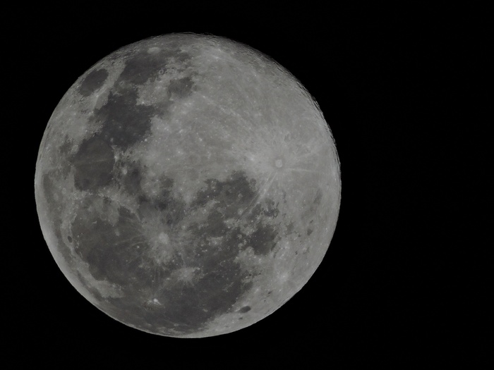 月亮，满月，夜晚