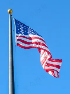 小旗，美国，美国，红色，蓝色，美国，白色，符号