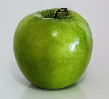 苹果，绿色，水果，健康，新鲜，多汁