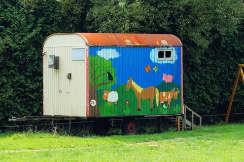 包瓦根，多彩，彩色，游戏室，艺术品