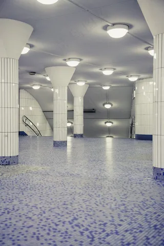 地铁，车站，汉堡，地铁站，车站