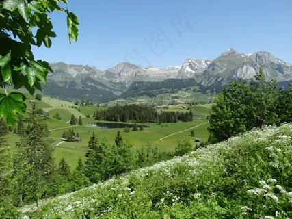 高山世界,瑞士,山地景观,自然 高山世界,瑞士,山地景观,自然