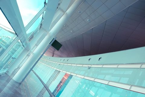 机场，室内，现代，房间