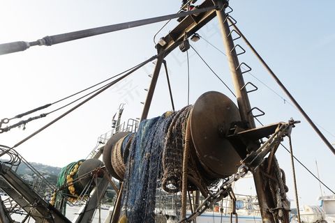 回转窑,杆塔,高炉,滑轮,帆船,渔船渔网