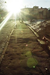 铁路轨道,公路,天空,屏幕截图,生态林,太阳在街上