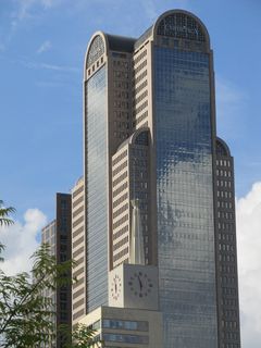 达拉斯，天际线，建筑物，市中心，办公大楼