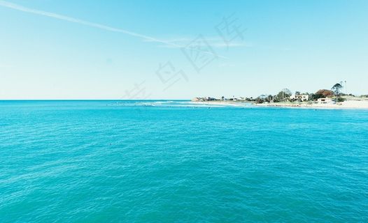 海洋，海，蓝色，水，冲浪，天空，热带，海岸