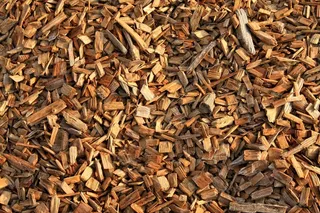 木材，木片，切碎的木片，劈木机