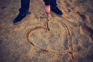 心，手，生活方式，符号，水平，男孩，男性