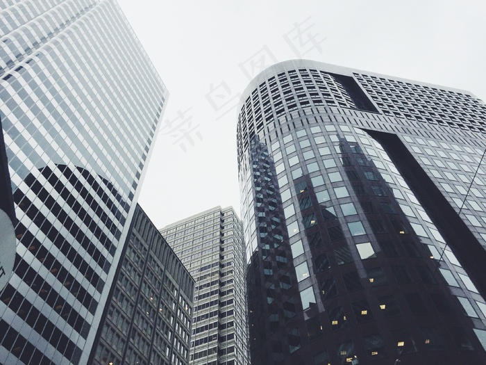 建筑物，外立面，玻璃，钢铁，现代，当代
