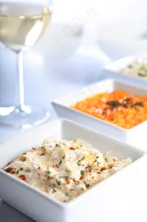 鱼，水果，鳟鱼，沙拉，意式薄饼