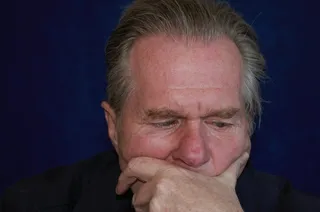 男人，脸，肖像，头，眼睛，手，想想，思考