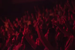 人，人群，音乐会，显示，观众，乐趣，手