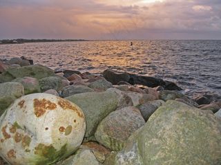 海岸，北海，海滩，海，景观，水，丹麦