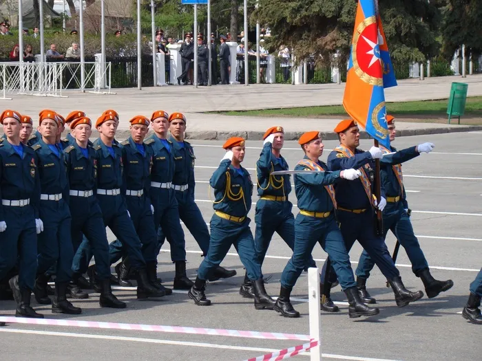 游行，胜利纪念日，萨马拉，俄罗斯，地区