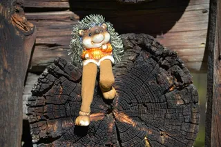 刺猬，布娃娃，玩具，梅基