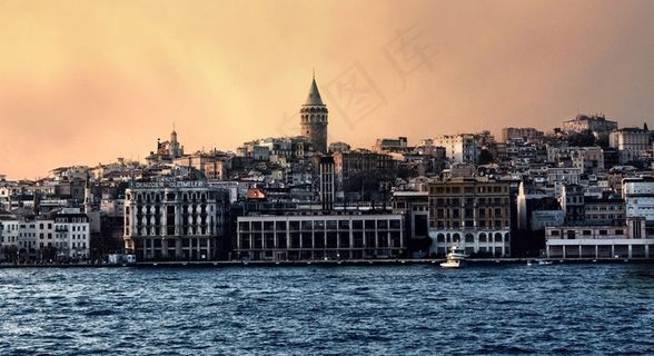 伊斯坦布尔，蓝色，海洋，天空，纪念品，爱，和平