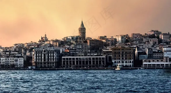 伊斯坦布尔，蓝色，海洋，天空，纪念品，爱，和平