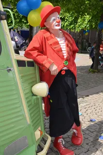 小丑，喜剧演员，鼻子，马戏团，滑稽，笑，化妆