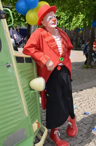 小丑，喜剧演员，鼻子，马戏团，滑稽，笑，化妆