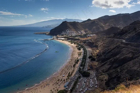Playa Las Teresitas,沙滩,大众旅游 Playa Las Teresitas,沙滩,大众旅游