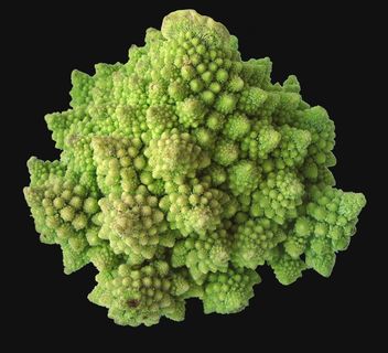 食品，绿色，蔬菜，花椰菜，罗马涅斯科