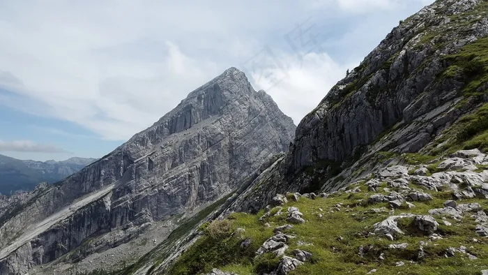 Kleiner Watzmann，Summit，Watzmannfrau，Watzfrau