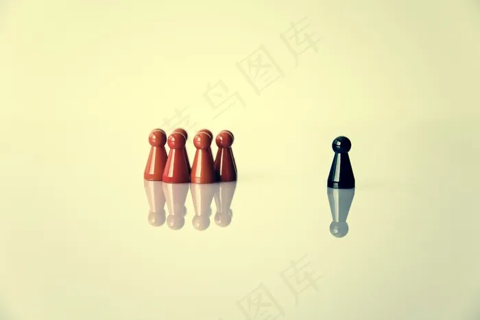 游戏人物，象征主义，领导者，小组，排斥