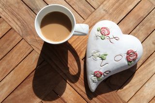 咖啡，爱，心，饮料，热爱