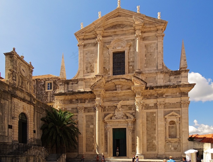 大教堂，杜布罗夫尼克，克罗地亚，旧城区