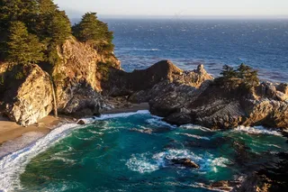 海，岩，海滩，预订，海岸