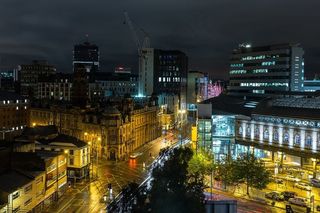 都市夜景,夜景摄影,城市夜景,洪崖洞,建筑,走向皮卡迪利