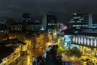 都市夜景,夜景摄影,城市夜景,洪崖洞,建筑,走向皮卡迪利