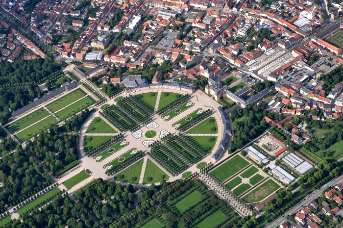 施韦青根，Schlossgarten，公园，城堡，城堡公园