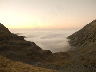 山，塔特拉，高塔特拉山，云，上衣，自然
