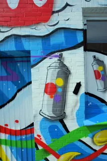 墙，豪斯旺德，多彩，艺术，涂鸦，艺术性