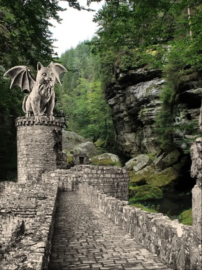 城堡，石头，城墙，设防，塔，炮塔