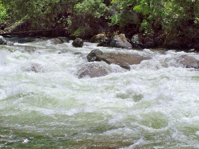 涌水，河流，溪流，景观，自然，溪