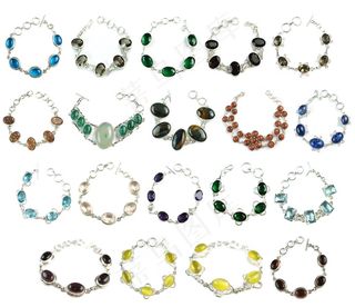 石头，华美，手链，宝石，宝石，手工制作