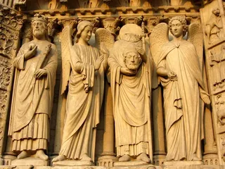 巴黎圣母院，巴黎，正面，巴黎圣母院