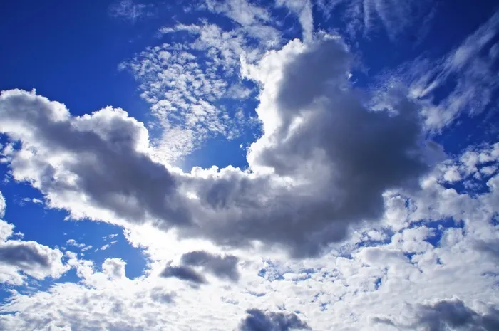 天空，云，自然，蓝色，白色，空气，多云