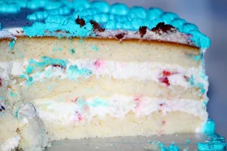 蛋糕，婚礼蛋糕，小杏仁饼，黑森林樱桃